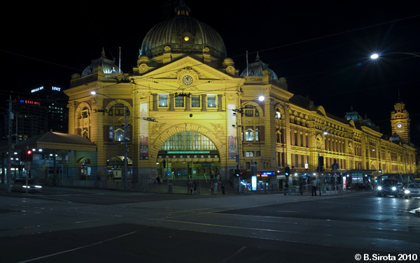 Flinders St Train Station, Melbourne, Victoria