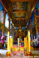Inside Temple in Phnom Penh