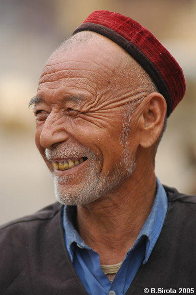 Muslim old man