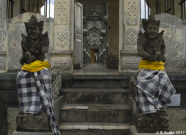 Entrance to Taman Ujung Soekasada Water Palace, Bali