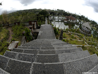 View on Taman Ujung Soekasada Water Palace, Bali