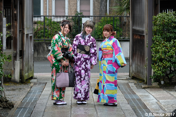 Girls In Kimonos