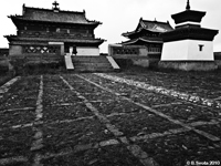Temples at Erdene Zuu monastery