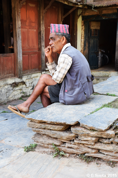 Old Man in Bandipur