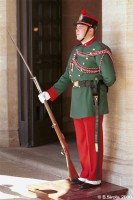 Palace guard in San Marino